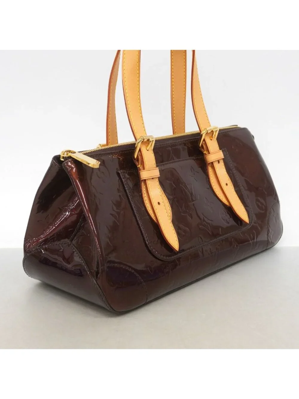 Louis Vuitton Handbag Vernis Rosewood Avenue Amarante